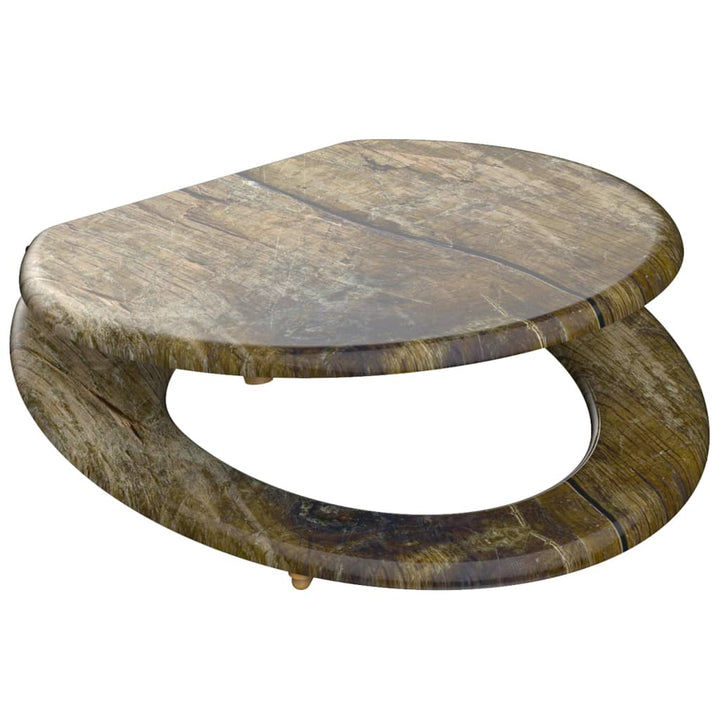 Schütte Scaun De Toaletă "Solid Wood" Mdf Imprimat