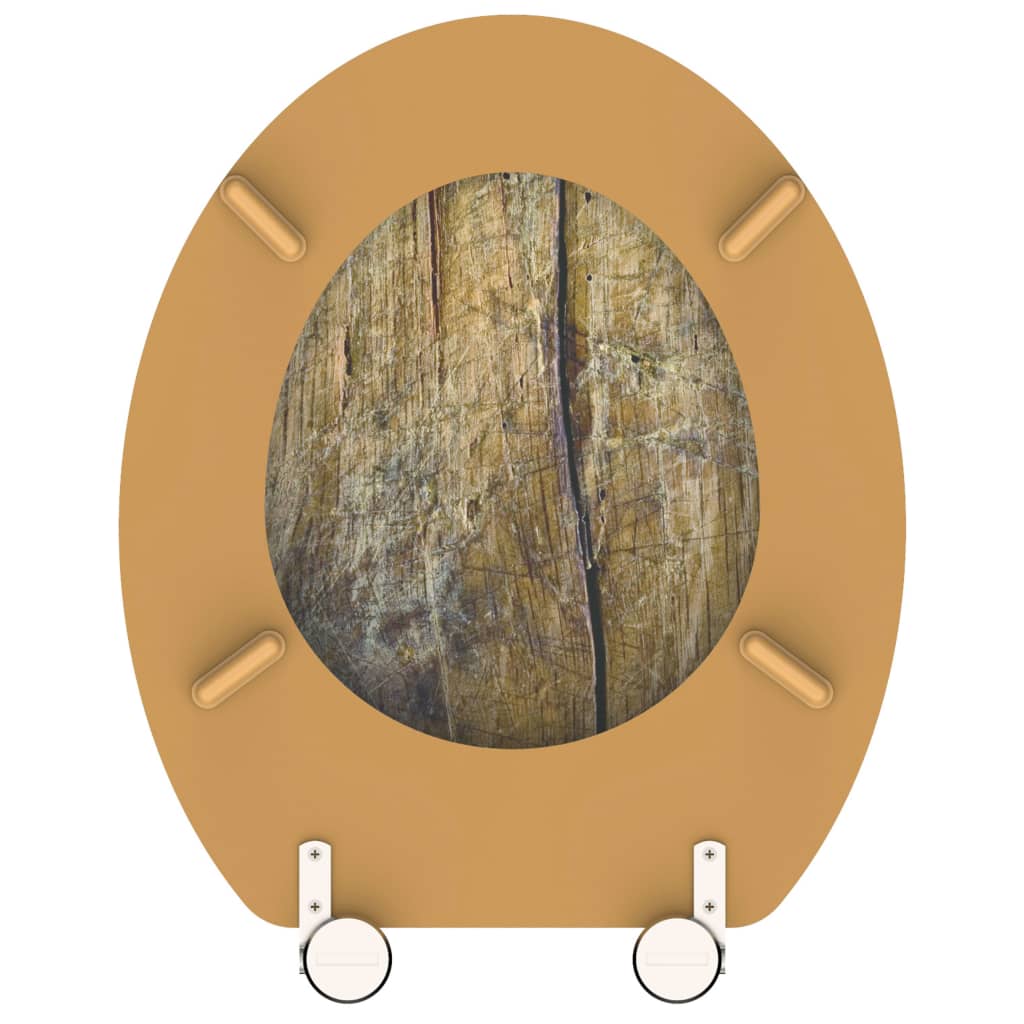 Schütte Scaun De Toaletă "Solid Wood" Mdf Imprimat