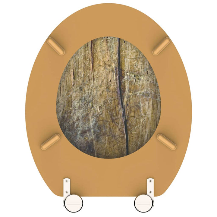 Schütte Scaun De Toaletă "Solid Wood" Mdf Imprimat