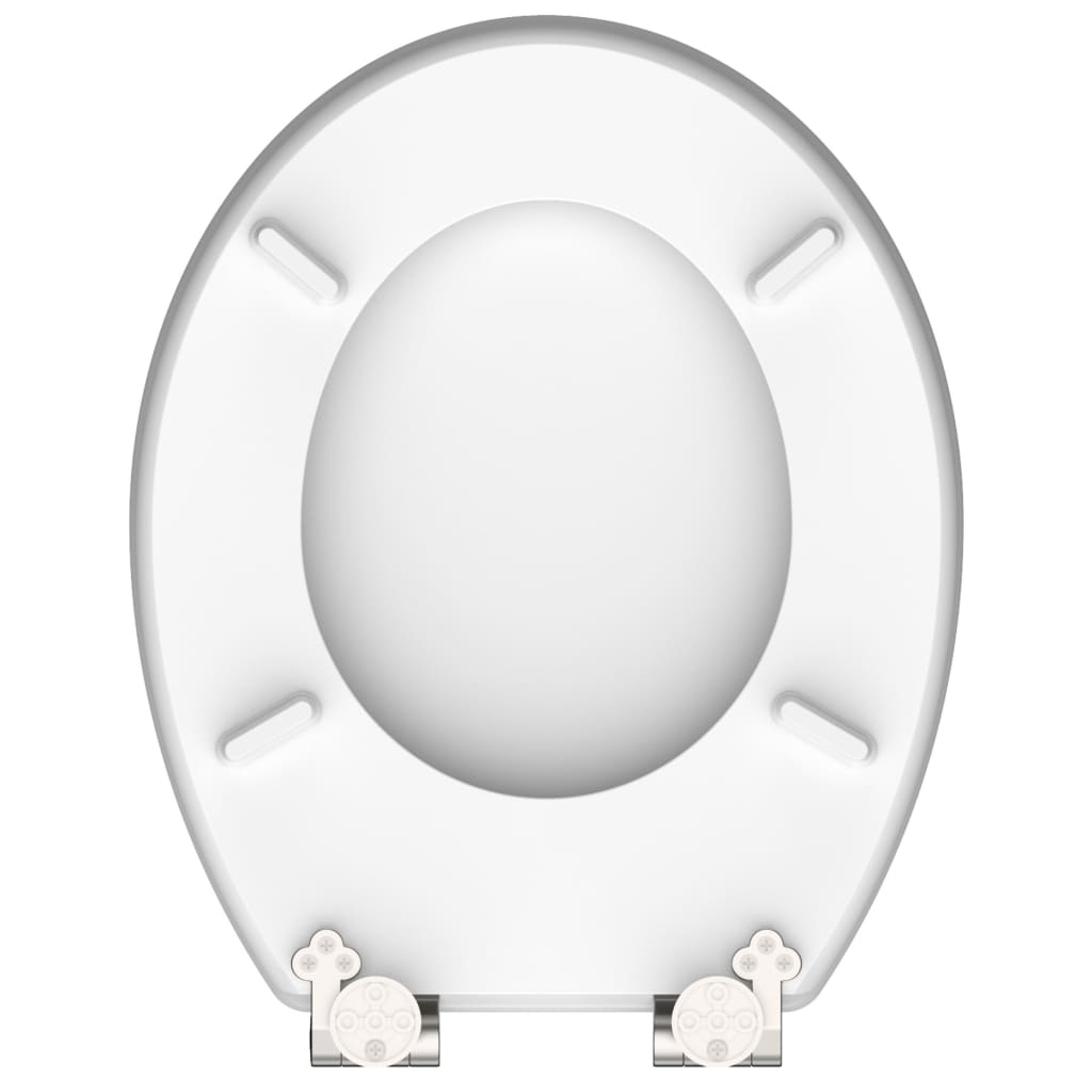 Schütte Scaun Toaletă Diamond Cu Închidere Silențioasă Extralucios Mdf