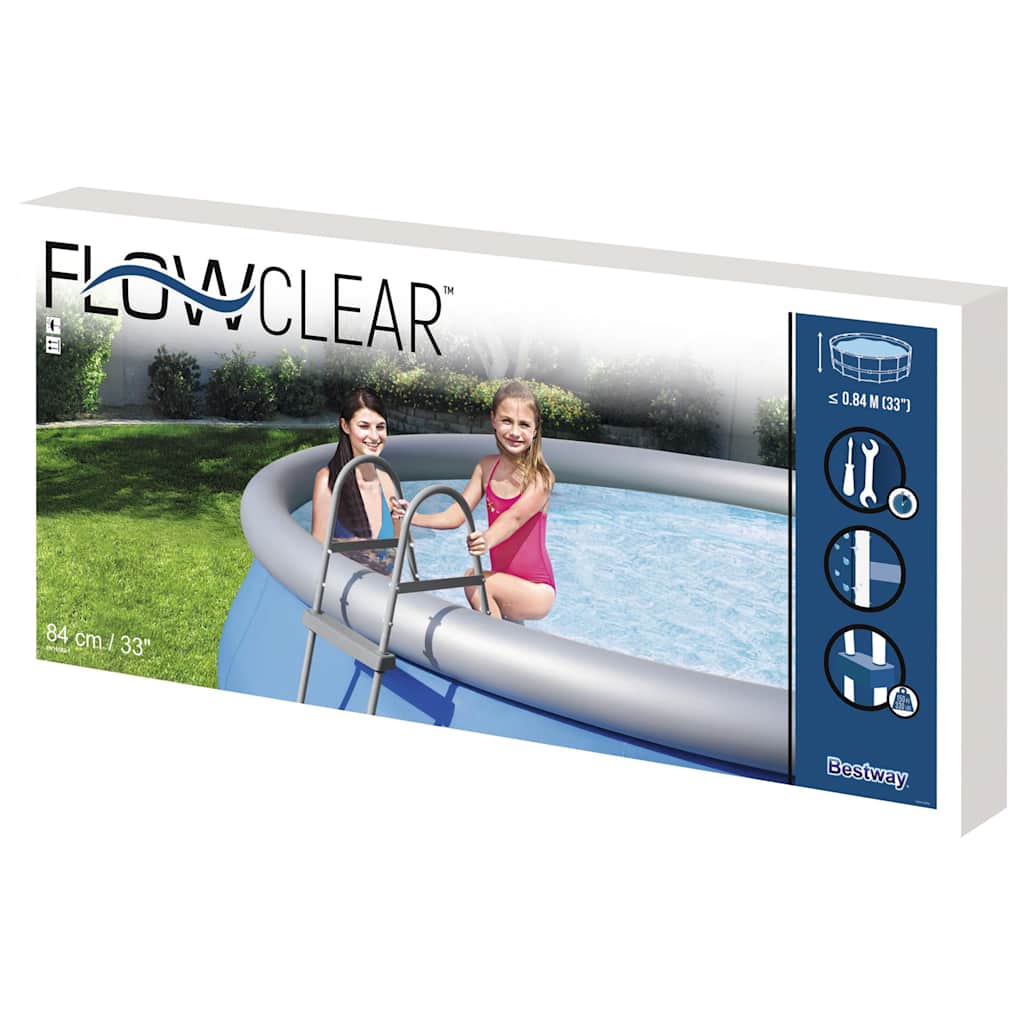 Bestway Scară Pentru Piscină Cu 2 Trepte Flowclear,