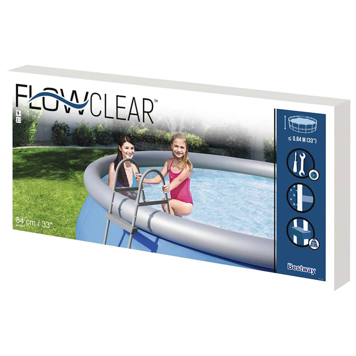 Bestway Scară Pentru Piscină Cu 2 Trepte Flowclear,