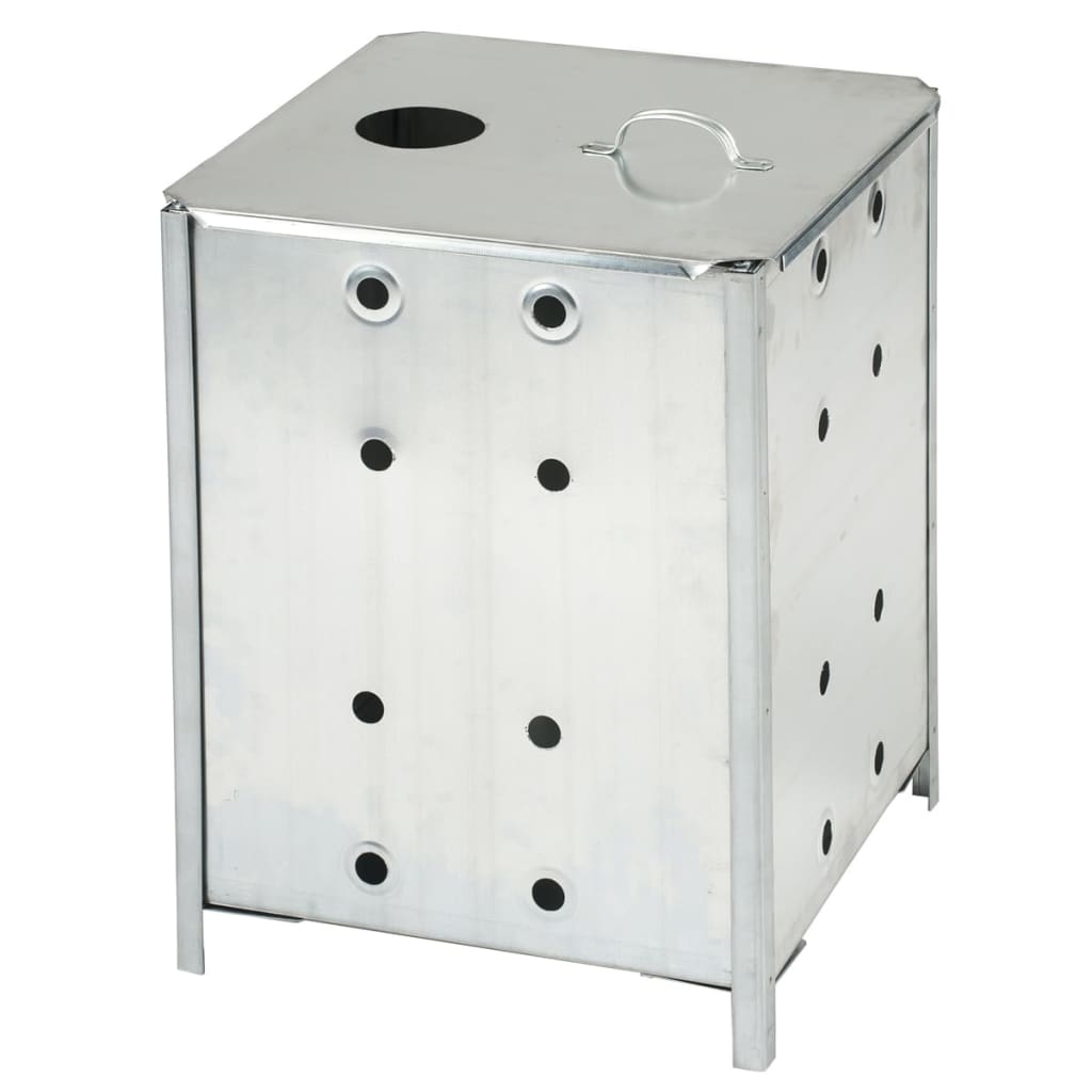 Nature Incinerator De Grădină, 46X46X65 Cm, Oțel Galvanizat,