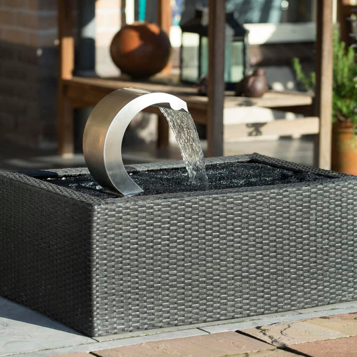 Ubbink Cascadă Mamba, S-Led, Oțel Inoxidabil