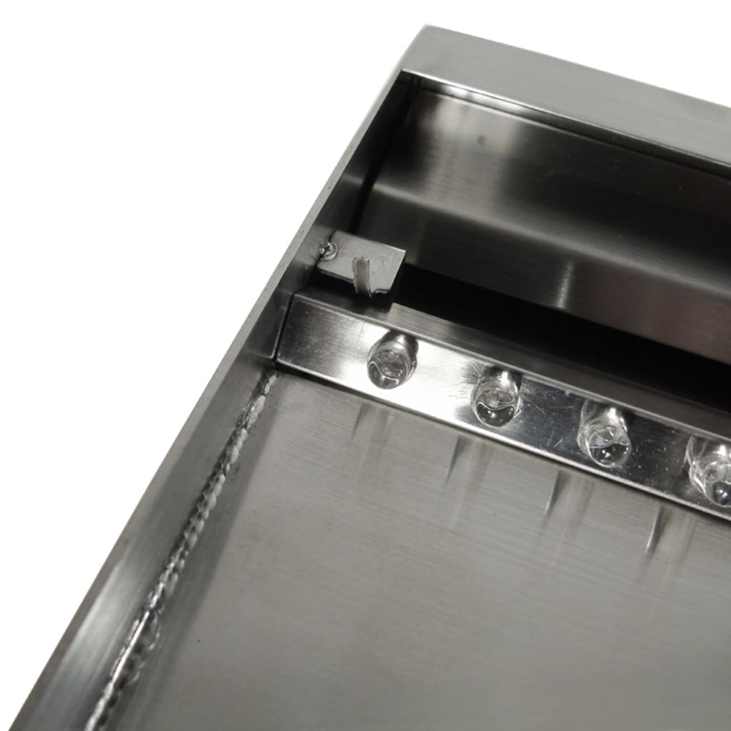 Ubbink Cascadă Niagara, , Cu Led, Argintiu, 1312125