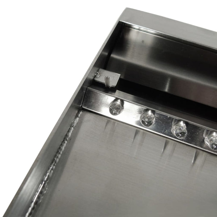 Ubbink Cascadă Niagara, , Cu Led, Argintiu, 1312125