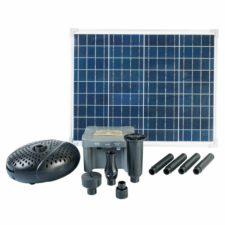 Ubbink Set Solarmax 1000 Cu Panou Solar, Pompă Și Baterie 1351182