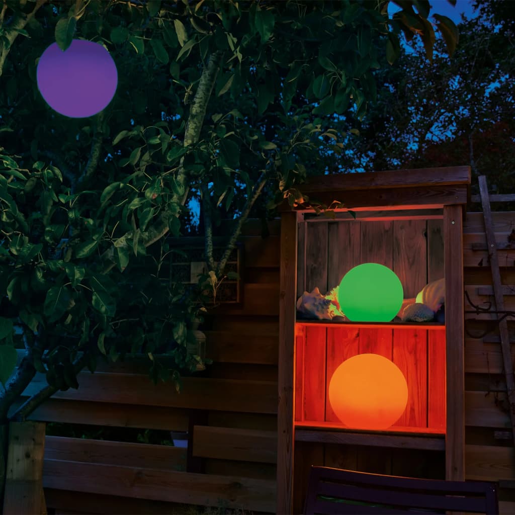 Ubbink Lampă Solară Plutitoare Multiluminoasă, 25 Led-Uri