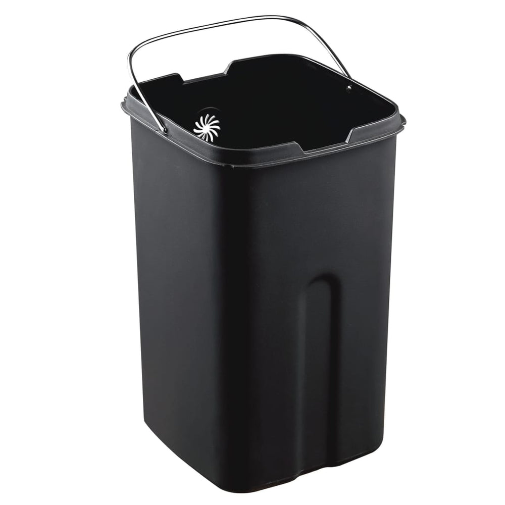 Eko Coș De Gunoi Deschis Laguna, Argintiu Mat, 35 L