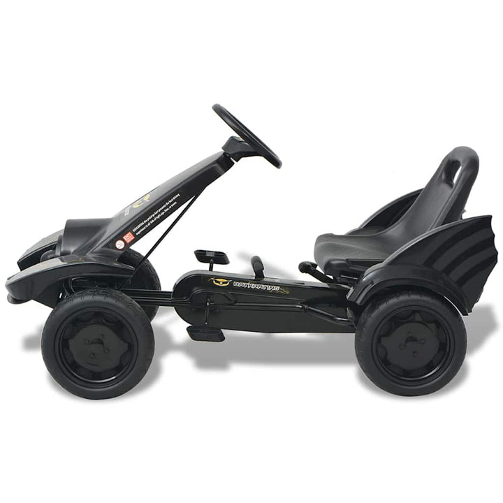 Mașinuță Kart Cu Șezut Reglabil Neagră