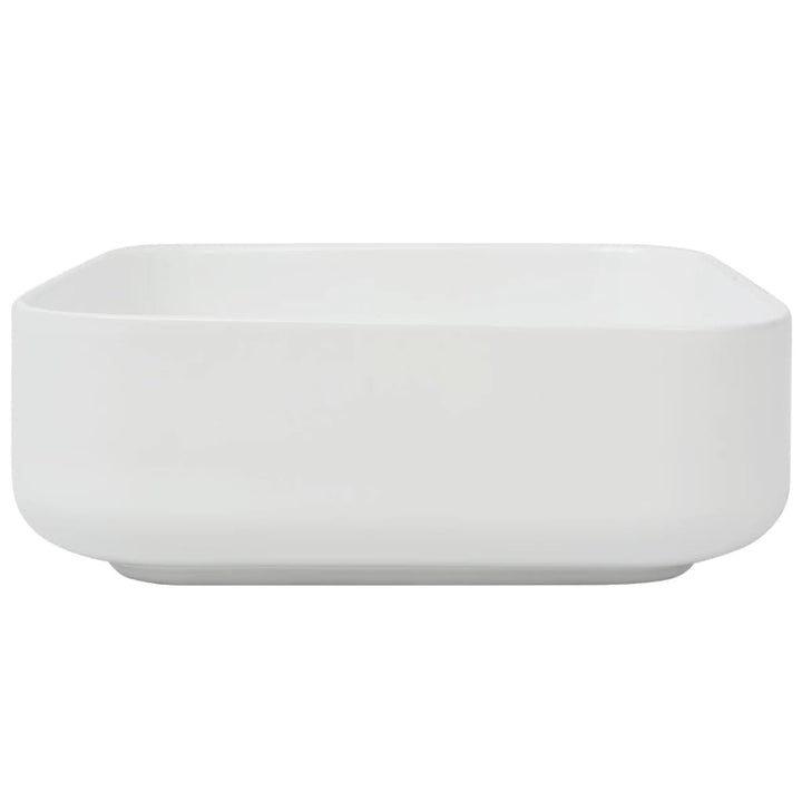 Chiuvetă De Baie Din Ceramică, Pătrată, 39X39X13,5 Cm,