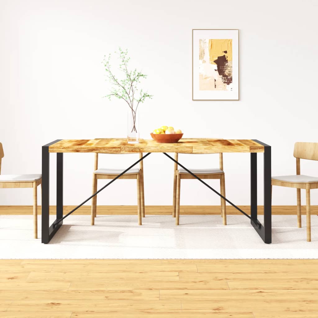 Masă De Bucătărie, 180 Cm, Lemn Masiv Reciclat,