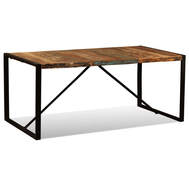 Masă De Bucătărie, 180 Cm, Lemn Masiv Reciclat,