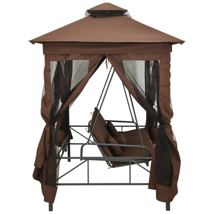 Balansoar Extensibil Cu Pavilion, Cafeniu