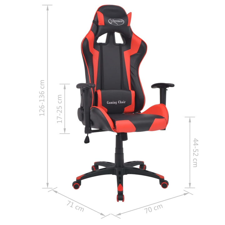 Scaun Birou Rabatabil, Design Racing, Piele Artificială,