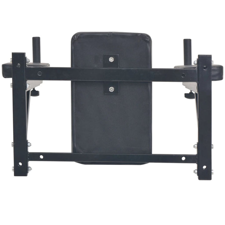 Aparat Exerciții Triceps Și Abdomen, Montare Pe Perete, Negru