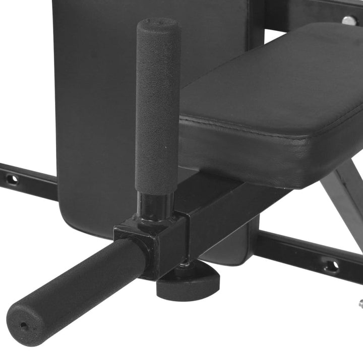 Aparat Exerciții Triceps Și Abdomen, Montare Pe Perete, Negru