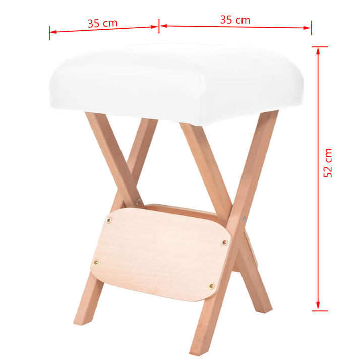 Taburet Pliabil De Masaj Cu Șezut Gros De 12 Cm,