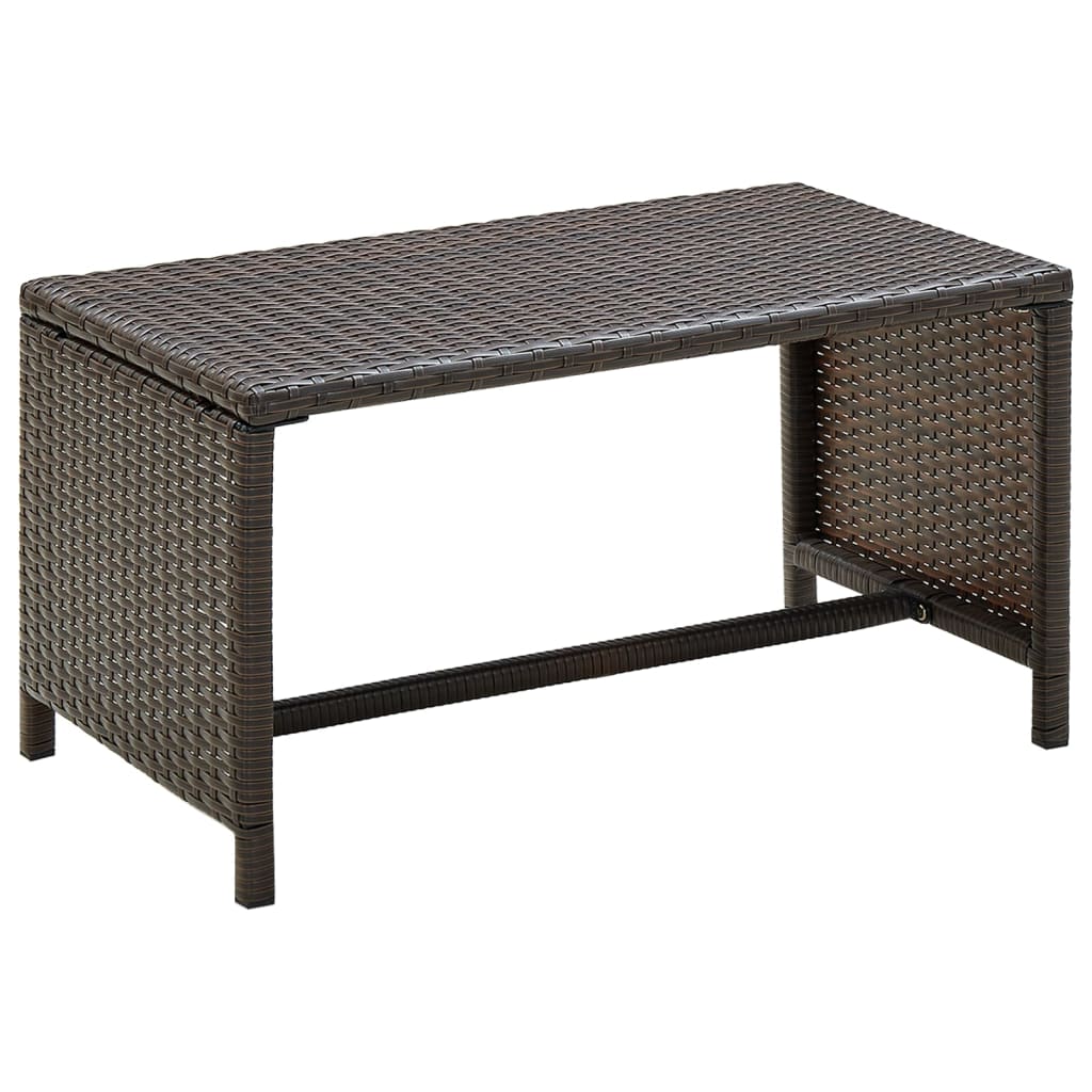 Vixl Set Mobilier De Grădină Cu Perne, 4 Piese, , Poliratan