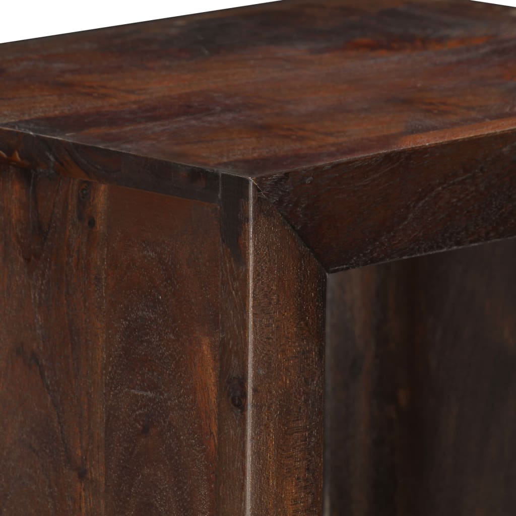 Dulap Consolă, 40 X 30 X 110 Cm, Lemn Masiv De Acacia