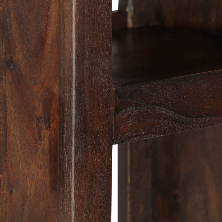 Dulap Consolă, 40 X 30 X 110 Cm, Lemn Masiv De Acacia