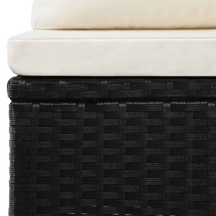 Vixl Set Mobilier De Grădină Cu Perne, 4 Piese, , Poliratan