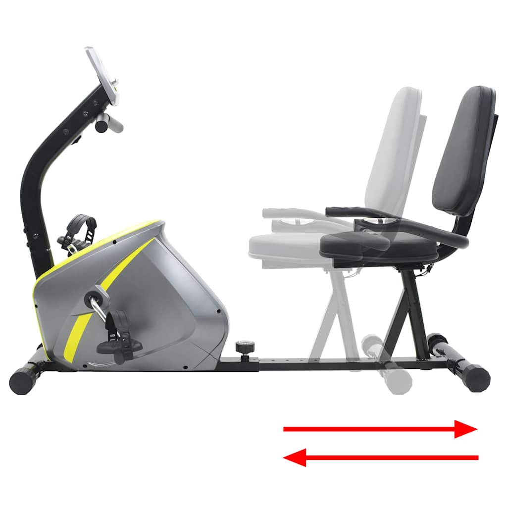 Bicicletă De Fitness Magnetică Orizontală Cu Măsurare Puls