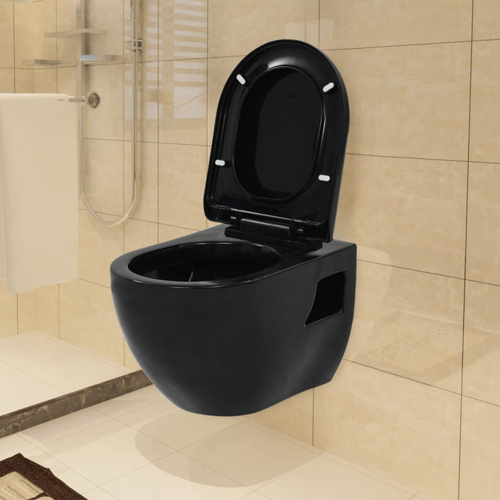 Vas De Toaletă Cu Montare Pe Perete, Ceramică,