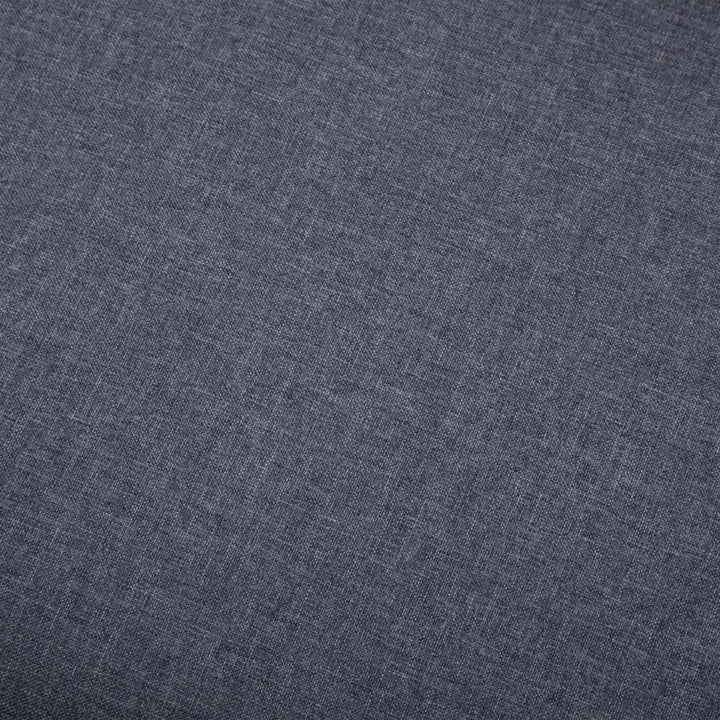 Taburet, Tapițerie Din Material Textil, 73X43X42 Cm, Gri Închis