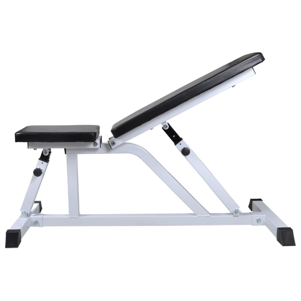 Bancă De Antrenament Cu Set De Haltere Și Gantere, 60,5 Kg
