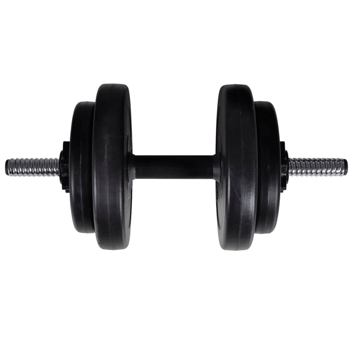 Bancă De Antrenament Cu Set De Haltere Și Gantere, 60,5 Kg