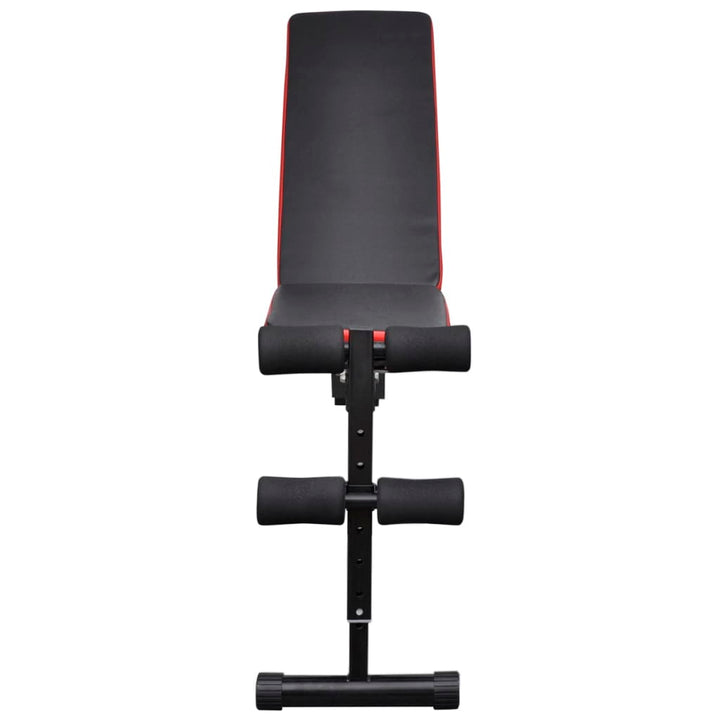 Bancă Reglabilă Pentru Abdomene Cu Set Haltere/Gantere 60,5 Kg