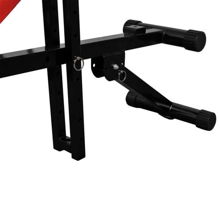 Bancă Reglabilă Pentru Abdomene Cu Set Haltere/Gantere 60,5 Kg