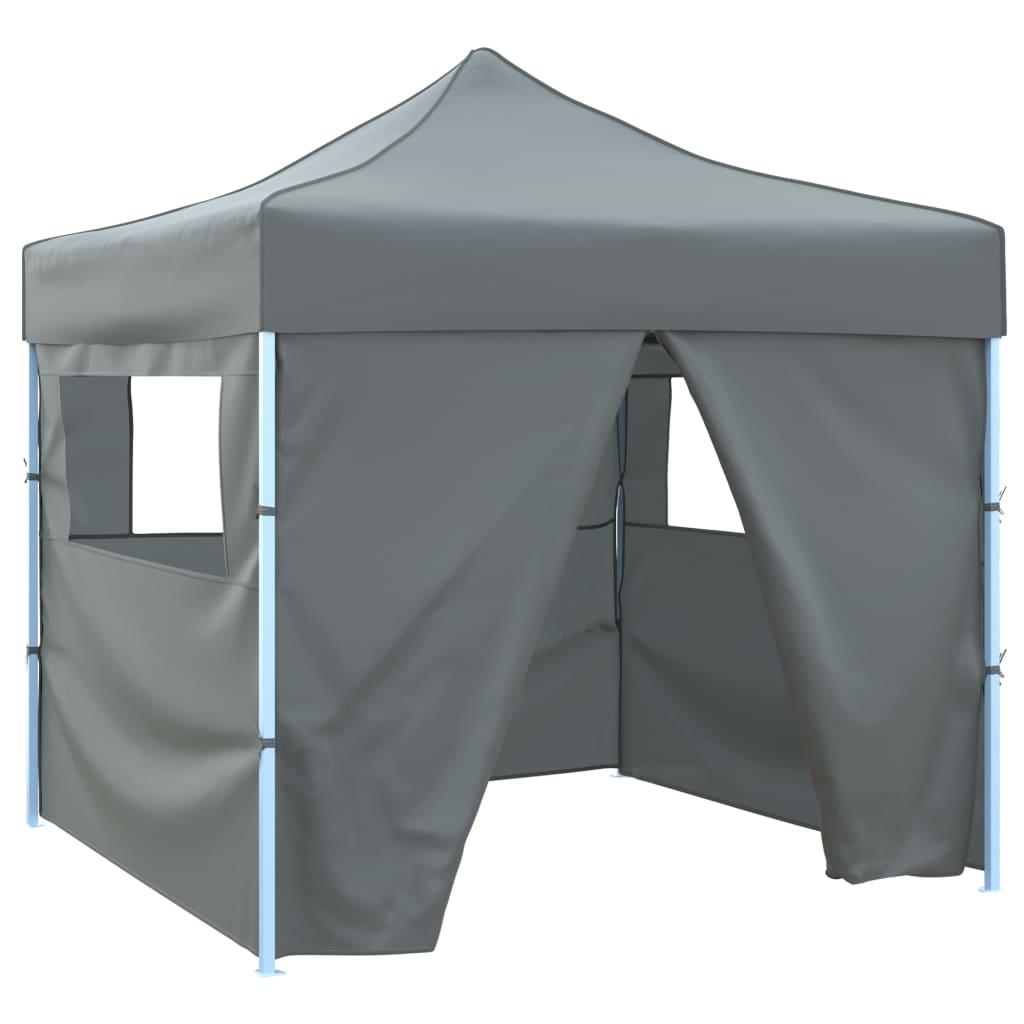 41466  Blue Foldable Tent 3 X 3 M With 4 Walls