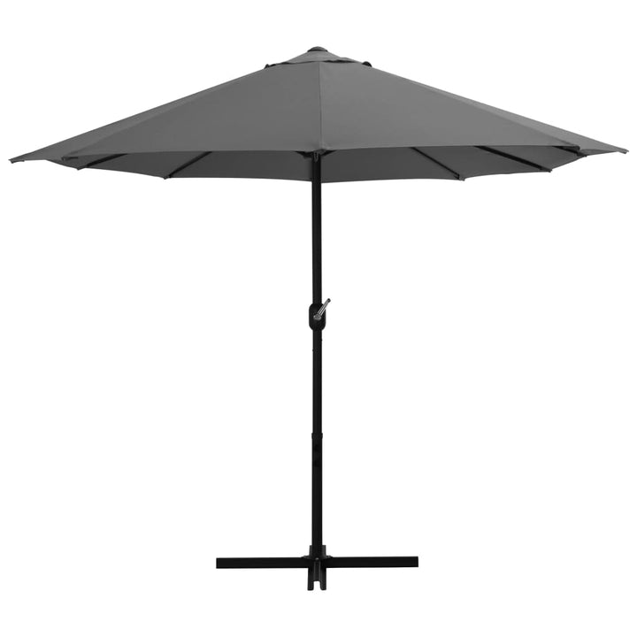 Umbrelă De Soare Cu Stâlp Aluminiu, , 460 X 270 Cm