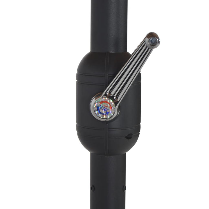 Umbrelă De Soare Cu Stâlp Aluminiu, , 460 X 270 Cm