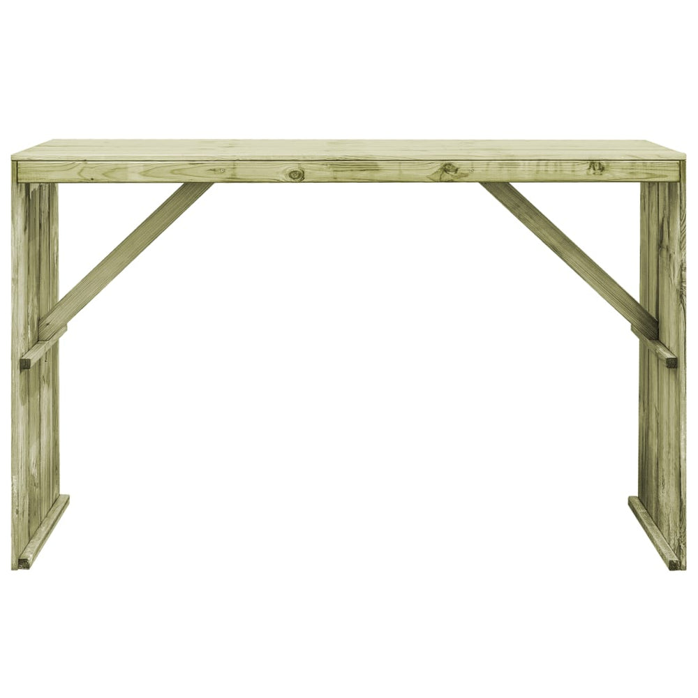 Masă De Bar, 170 X 60 X 110 Cm, Lemn De Pin Tratat