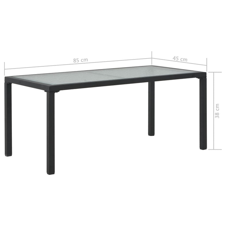 Set Mobilier De Grădină Cu Perne, 3 Piese, Gri, Poliratan