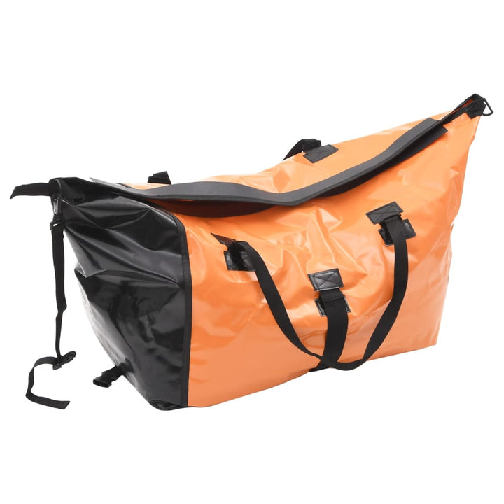 Remorcă De Bicicletă Pentru Bagaje Cu Sac, Portocaliu Și Negru