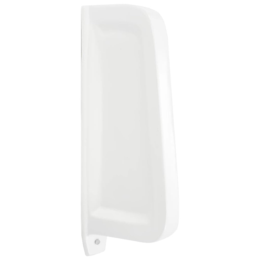 Paravan Protecție Pisoar Cu Montaj În Perete Alb Ceramică