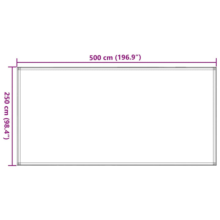 Covor Pentru Cort, Verde, 250 X 500 Cm, Hdpe