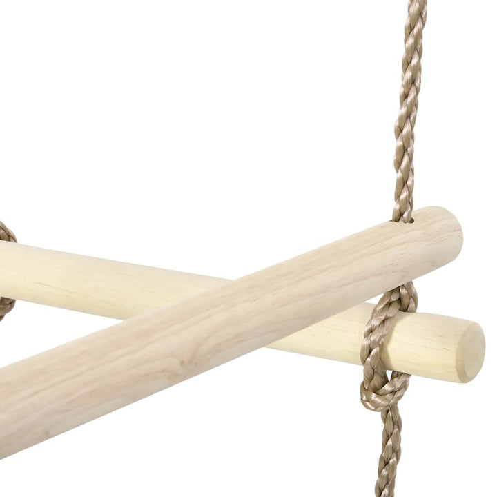 Scară Din Frânghie Pentru Copii, 200 Cm, Lemn
