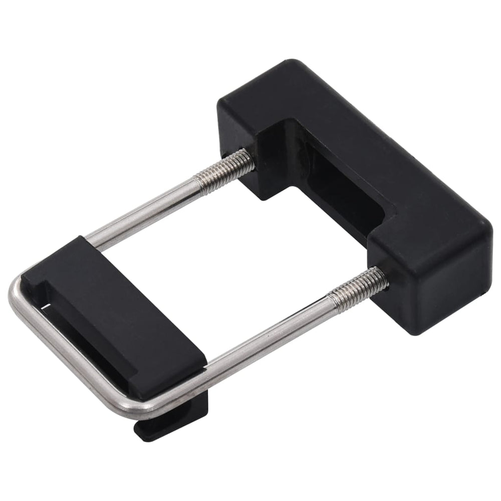Clemă De Prindere U Cu Plastic Stâlp Gard, 60X40 Mm, 25 Seturi