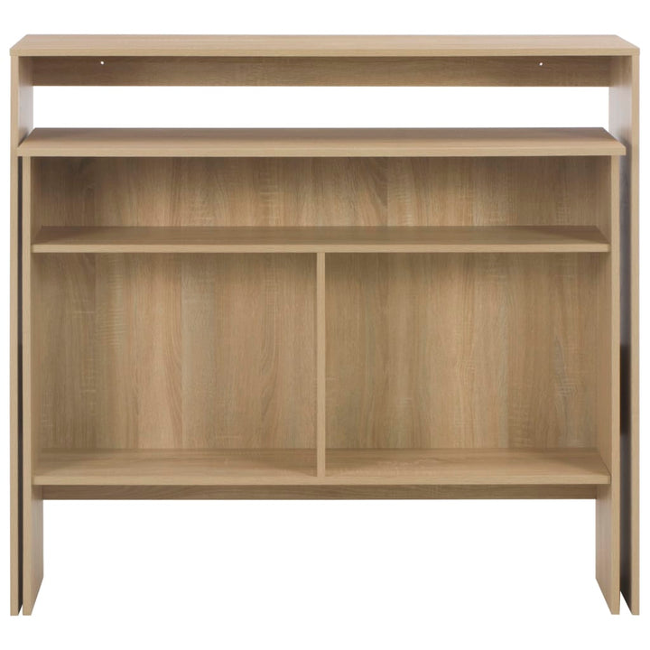 Masă De Bar Cu 2 Blaturi, , 130X40X120 Cm
