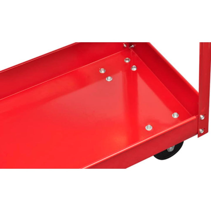 Cărucior Pentru Scule De Atelier, 2 Buc., 100 Kg, 2 Rafturi