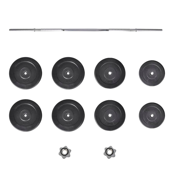 Set Halteră Cu Greutăți, 60 Kg