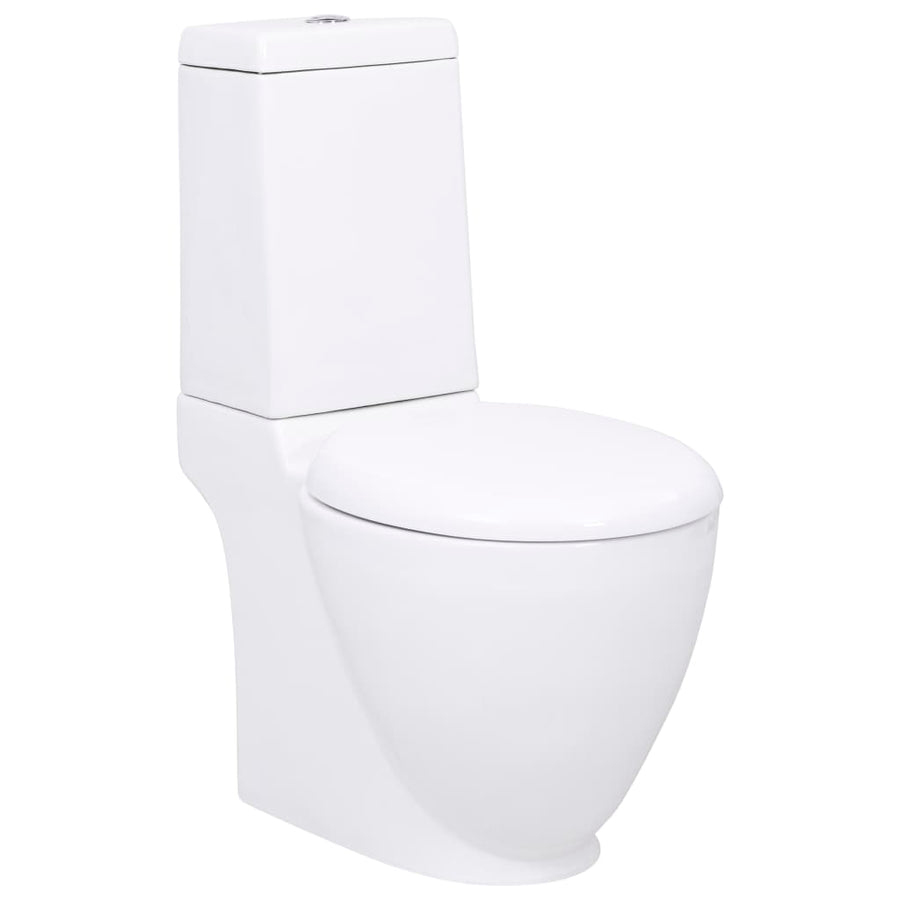 Toaletă, , Ceramică, Flux De Apă În Spate