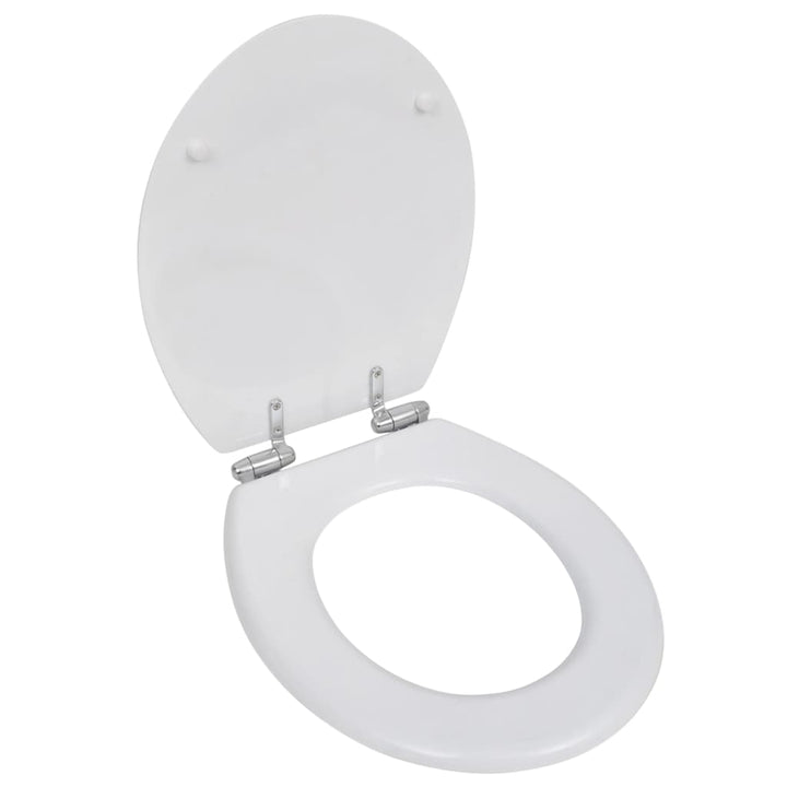 Scaune Wc Cu Capac, 2 Buc., Mdf, Model Savană