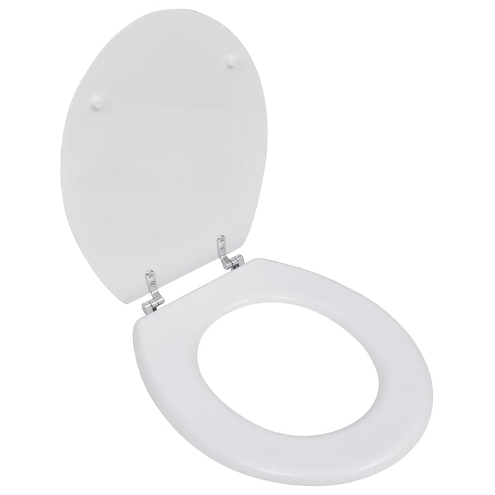 Scaune Wc Cu Capac, 2 Buc., Mdf, Model Savană