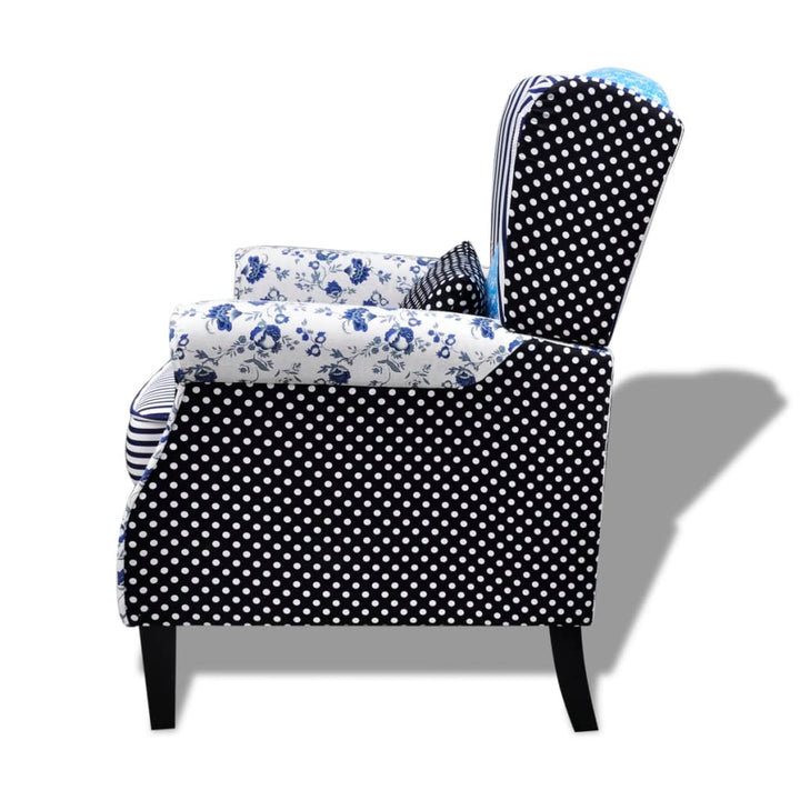 Fotoliu, Design Mozaic, Material Textil